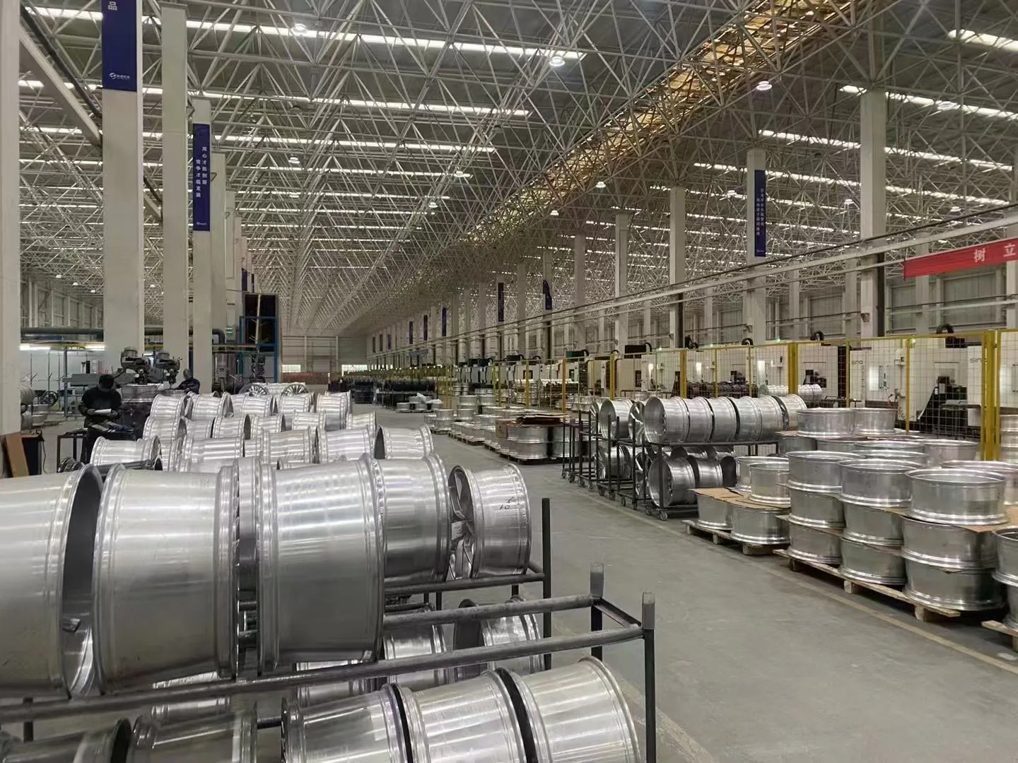 Wheel production floor at a confirmed partner facility